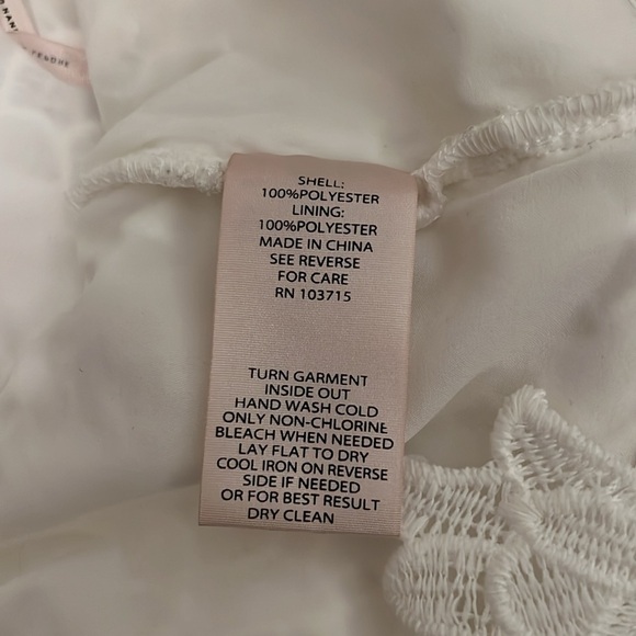 Nanette Lepore White lace tank - Picture 8 of 8